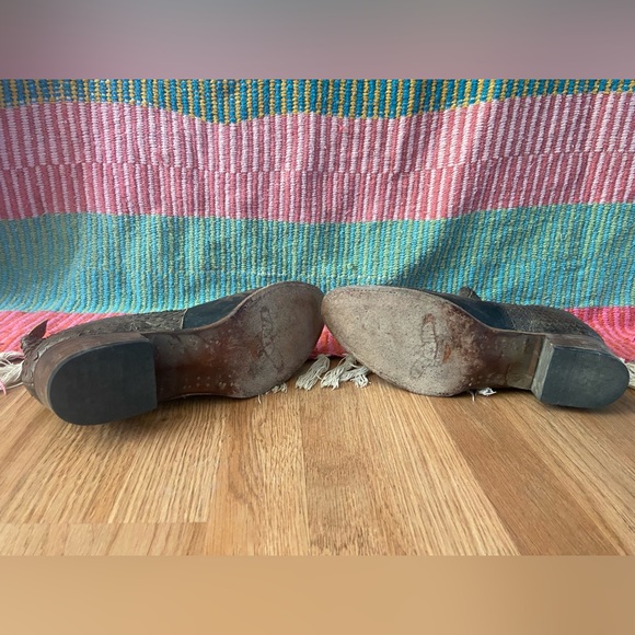 Freebird Salamanca Brown Snake Skin Boots - Picture 5 of 7